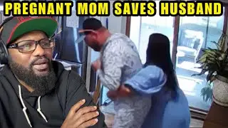 Pregnant Mom Performs Heimlich Maneuver To Save Husband’s Life | REACTION