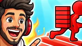 a boring gameplay bridge race live on YouTube short feed