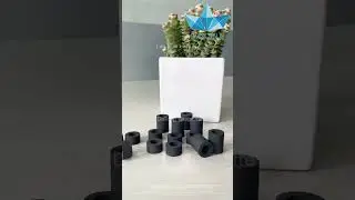 High density small size graphite tube for industrial