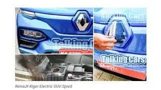 2023 Renault Kiger Electric SUV Spied | Upcoming Tata Punch EV Rival #Renault#KigerEV#EVs