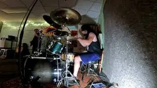 Brutal Death Metal Drum Cam - THIONIC - Progeniture of Pathosis