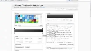 Photoshop PSD to HTML tutorial - Create the Gradient Background