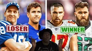Brothers that have played against or with each other in the same NFL game🏈
