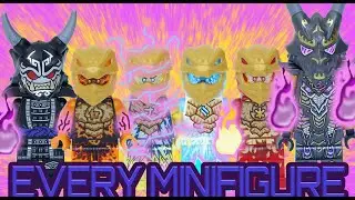 All 39 Lego Ninjago Crystalized Minifigures