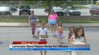 Lemonade stand raises money for Independence first responders