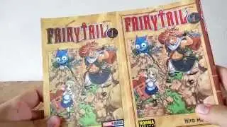 Comparación Manga Fairy Tail #1 Panini/Norma