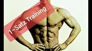 1-Satz-Training f&uuml;r maximale Muskelmasse? Economic Training