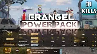 Power Pack - 31 Kills | Erangel Highlights & Voiceover | PUBG Mobile