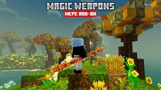 Magic Weapons | MCPE 1.21+ Addon