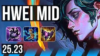 HWEI vs KATARINA (MID) | 12/1/7, Legendary | KR Master | 25.23