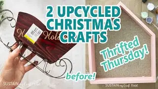 Upcycled Christmas Crafts