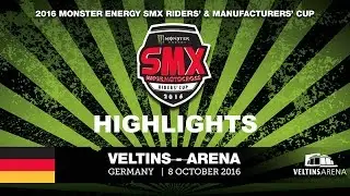 Race Highlights Monster Energy SMX Riders' & Manufacturers' Cup VELTINS Arena 2016