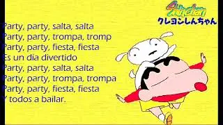 Party, party letra en español - Shin Chan