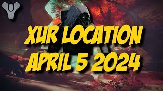 Destiny 2 Season of the Wish - Xur 24.0 Location - April 5 2024