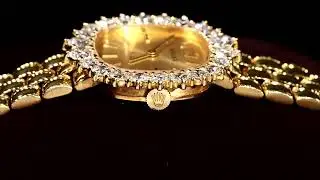 經典名牌 瑞士 勞力士 Rolex Orchid 2672 手動上鍊 鑲真鑽 750K金腕錶 附證書