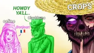 Among Us ROLEPLAY с French Pokimane, Cowboy Sykkuno, Craezy Valkyrae и другими! [Among Us Animatic]