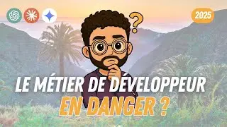 Les d&eacute;veloppeurs en DANGER &agrave; cause de l&rsquo;IA ? (en 2025, faut-il encore coder ?)
