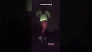 Marathon training #run #jog #sprint #doinghardthings #tough #fit #workout #gymtok #distancerun #hitt