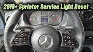 How to Reset the Service Light on a 2019+ Mercedes Sprinter Van 907 VS30