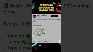 Icon SBC coming TODAY #eafc24 #iconsbc #leak leak
