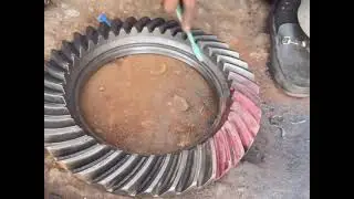 repaied heavy truck differential gearbox with complate #ultimateprocess #foryoupage #mechanics