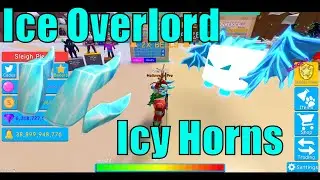 How to get the Ice Overlord in Bubble Gum Simulator | Twitch Gaming Rewards | Icy Horns