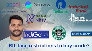 Reliance buy crude in EU|Tata Starbucks|FTA to Israel|Adani sells AWL|M&M launch 2 EV|IndiGo airline