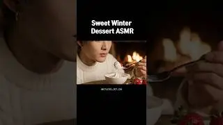 Sweet Winter Dessert ASMR | 겨울 디저트 리얼 이팅사운드 #ai #veo3