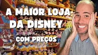 A maior loja da Disney - World of Disney em Disney Springs - COM PREÇOS
