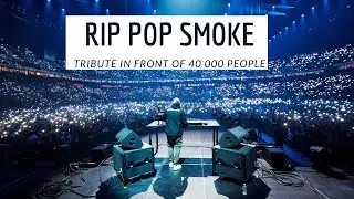 RIP POP SMOKE - Dirty Swift Tribute in front of 40 000 people in Paris while opening for Dj Snake!