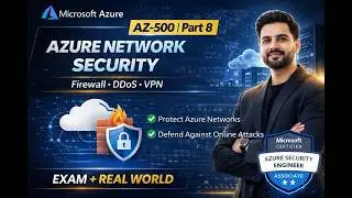 Безопасность сети Azure | Microsoft Sentinel | DDoS-атаки Azure | Брандмауэр Azure | VPN Azure | ...