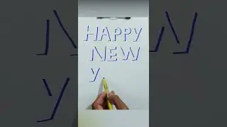 happy new year 2023 | 3D