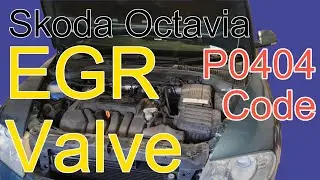 Skoda Octavia EGR Valve P0404 Code