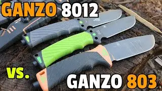 ✔ GANZO 803 vs GANZO 8012 ☆ Ganzo Firebird ☆ Vergleichs Video ☆ Comparison