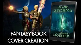 Creating The Epic Fantasy Book Cover For BLADE OF STORMS In Photoshop