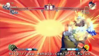 Street Fighter IV - Rufus's Ultra Combo HD