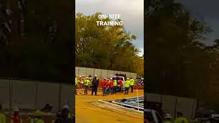 Training on-site. Why go anywhere? #east2westsafetyplus #fun #good #training #mewp #forklift