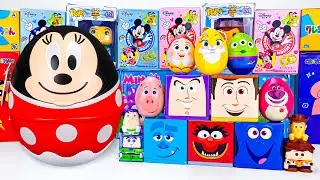 ASMR DISNEY Mickey SQUISHY Mystery Toys UNBOXING | NO TALKING