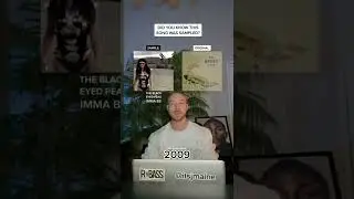 Did You Know This Song From Black Eyed Peas &ldquo;Imma Be&rdquo; Was Sampled? #shorts #blackeyedpeas #sample