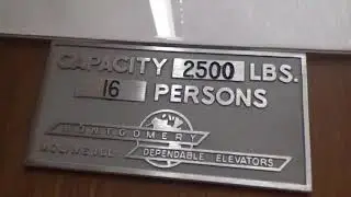 Montgomery G&P Hydraulic Elevator @ Macy's(Former McCurdy's,Kaufmann's) Mall at Greece Ridge