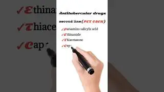 antitubercular drugs classification | antitubercular drugs mnemonic