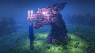 Minecraft | How to Build a Dragon Fountain (Tutorial)