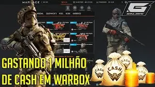 WARFACE - GASTANDO 1 MILHAO DE CASH EM WARBOX