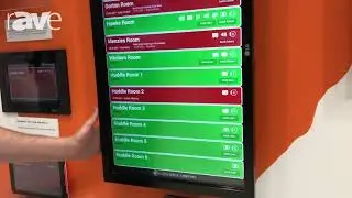 Integrate 2018: Midwich Exhibits Concierge Displays Meeting Room Signs and Booking Display Solution