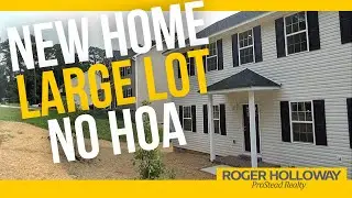 New Home on Large Lot with No HOA [Near Charlotte NC]