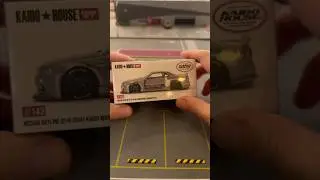 Unboxing Mini GT x Kaido House No.143 Nissan Skyline GT-R (R34) Kaido Works Shinjuku V1