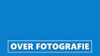 OVER FOTOGRAFIE 1