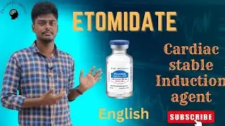 Inj :ETOMIDATE / CARDIAC STABLE INDUCTION AGENT/ #english /#general anaesthesia