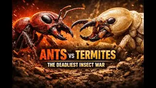 Ants vs Termites | The Deadliest Insect War Beneath the Ground | Antkingdom | 3D CGI Documentary