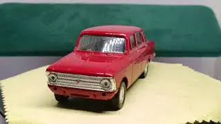 793 Колекційна масштабна модель «Москвич 408», червоний